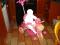 Otroški tricikel - roza- vanilija