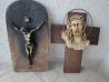 Jezus na križu (kipec) - 2x