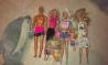 Barbike in večja punčka