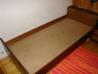Lesena postelja, 190x90cm