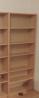 stalaža za knjige, iveral, javor, 180 x 80 x 28