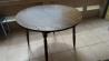 Miza za jedilnico, okrogla 110 cm, raztegljiva na 147cm