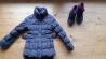 Zimska bunda (št. 134) in zimski čevlji (št. 32) za deklico