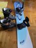 Snowboard in čevlji