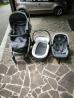 Peg Perego voziček, košara, lupinica in športni del