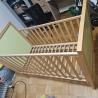 Posteljica lesena 120x60