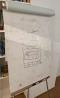 bela tabla (whiteboard) 65 x 100 cm
