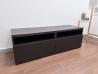 IKEA omarica Besta 120 cm temno rjava