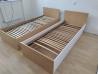 Posteljni okvir 200 x 80 cm (2 kosa) z letvenim okvirom