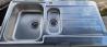 Pomivalno korito inox, levo, dimenzije 98×50, dobro ohranjeno.