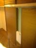 drsna vrata na alu vodilih z alu konstrukcijo - garderobna omara