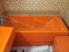 podarim kopalnico oranžne barve