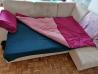 Raztegljiva sedzna garnitura dimenzije 255x210 cm