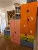 Več IKEA otroški omar in pisalne mize