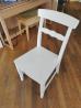 6 belih stolov za jedilnico Ikea