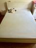 Postelja boxspring 140x200 cm, bela
