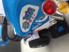 Otroški motor na akumulator, modre barve