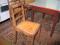 mizo 113x75 in dva stola 45x45,ter  mizo 120x75 in 4 stole 40x42