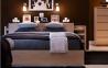 dve polički - komplet z vzglavjem za posteljo Ikea Malm