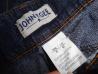 Temne jeans hlače na zvon št. 42