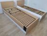 Posteljni okvir 200 x 80 cm (2 kosa) z letvenim okvirom