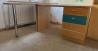 Okvir postelje, omarici, pisalna miza s predalnikom